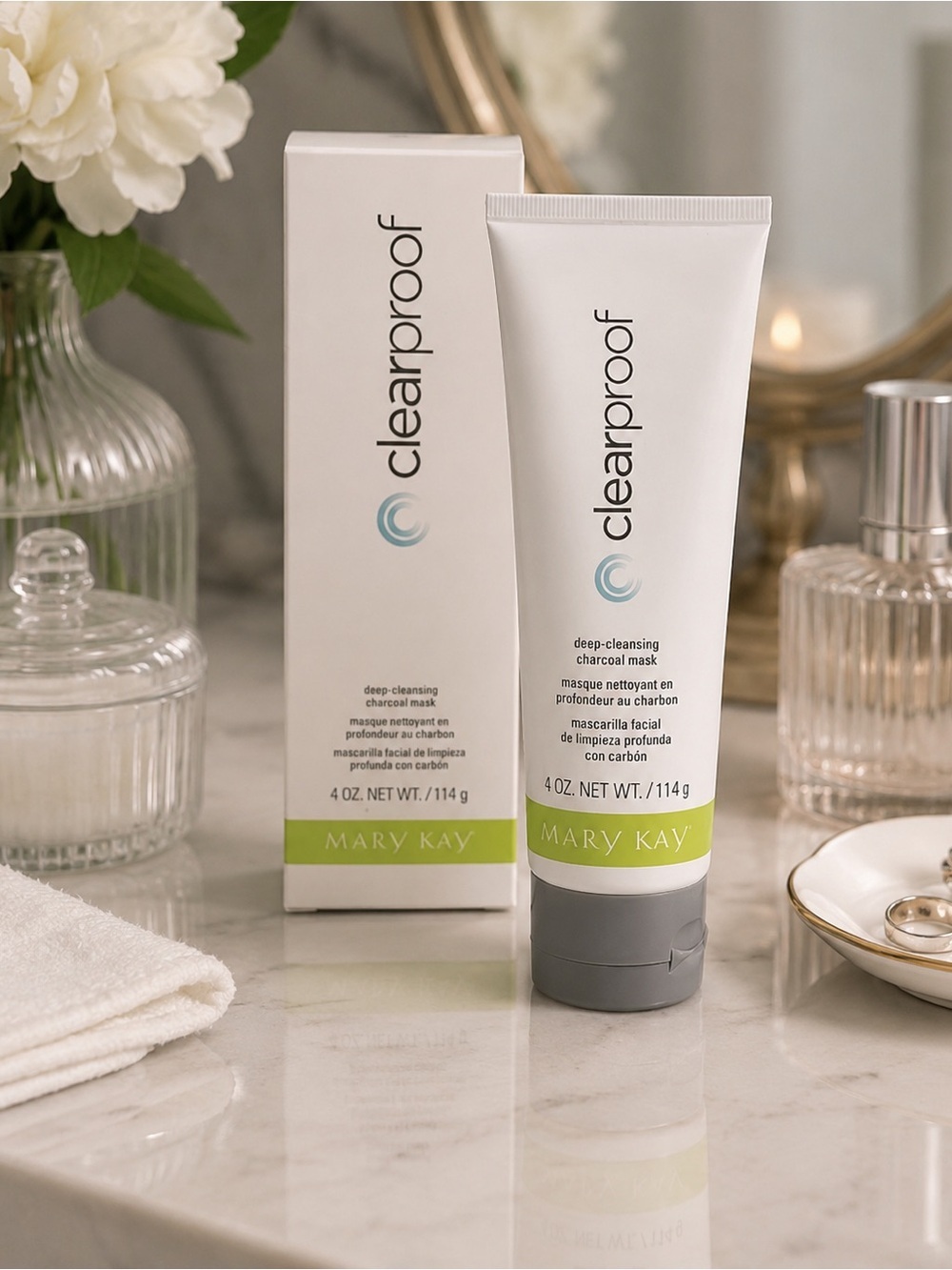 Mary Kay Clear Proof Deep-Cleansing Charcoal Mask | 4 oz | NEW